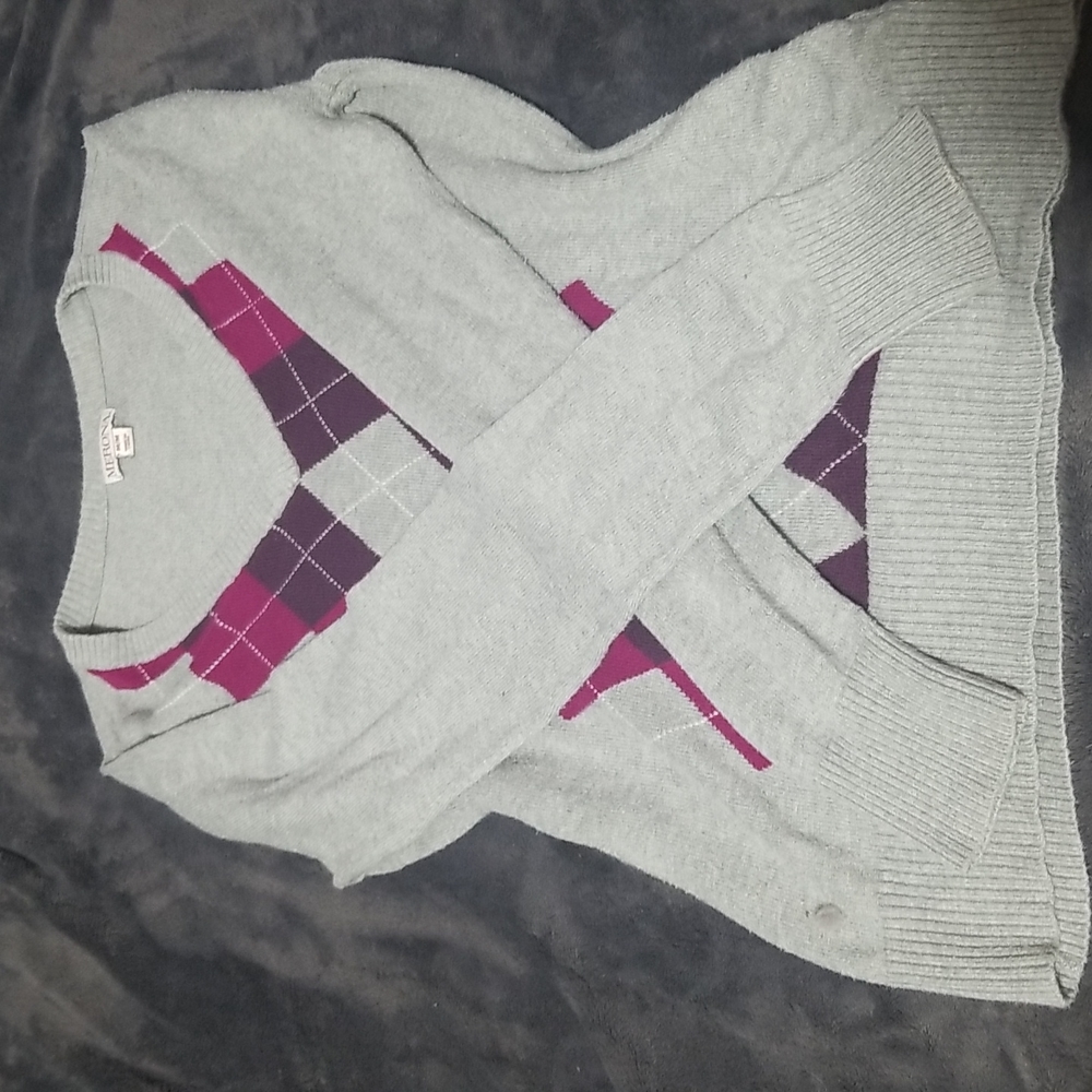 Vintage grandpa asthetic sweater by merona
